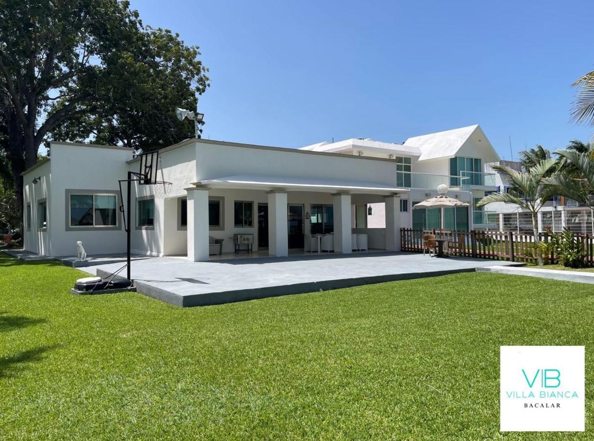 Villa Bianca Bacalar Exteriör bild
