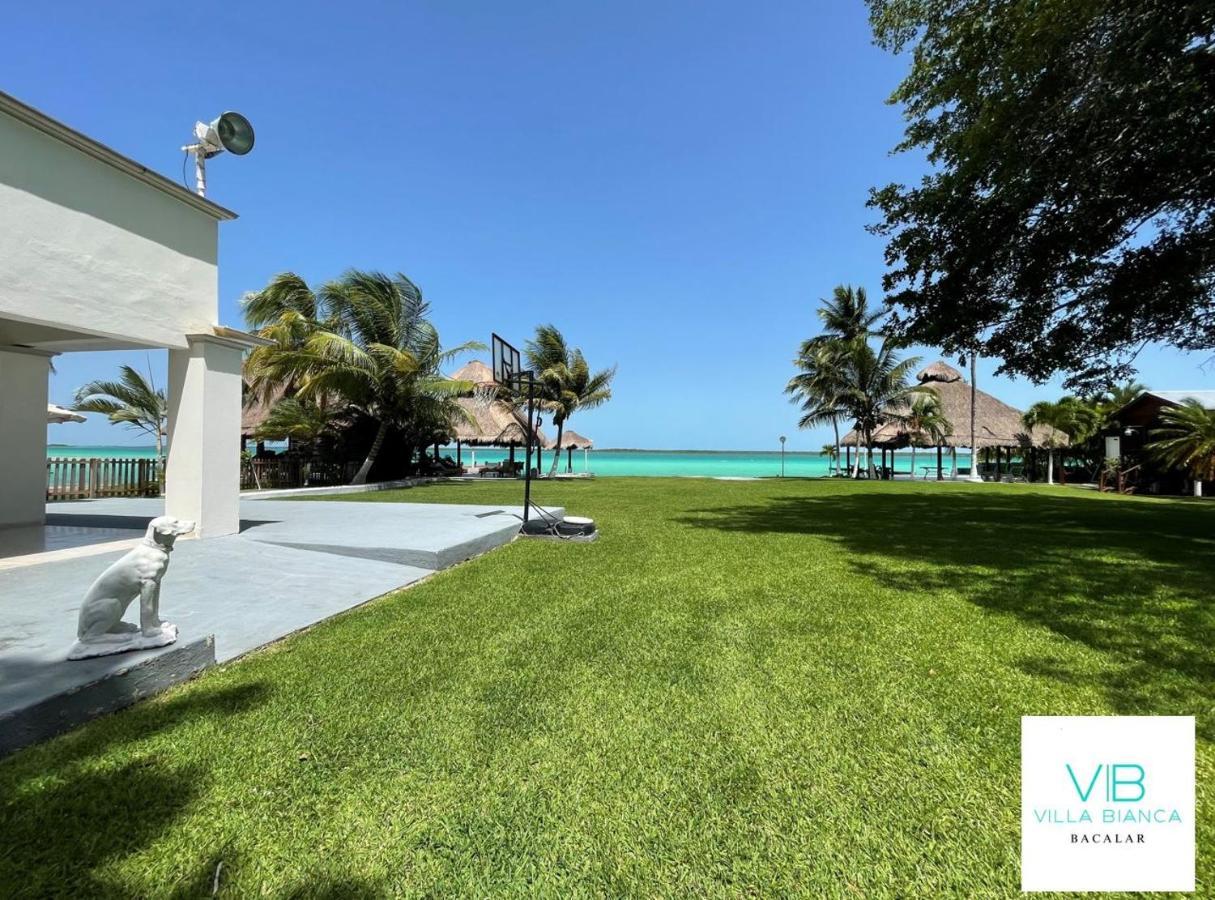 Villa Bianca Bacalar Exteriör bild