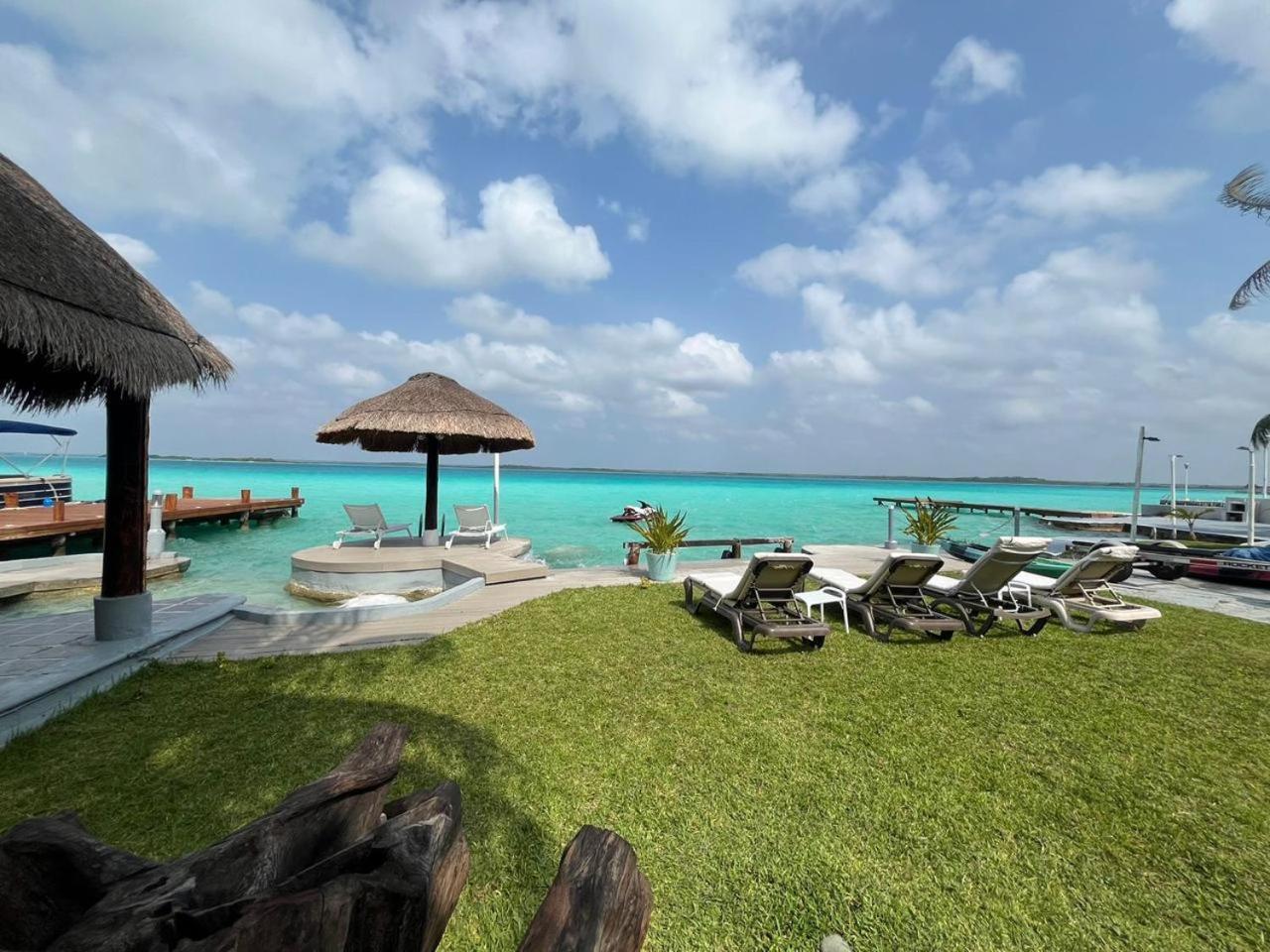 Villa Bianca Bacalar Exteriör bild